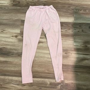 Light pink girls leggings